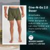 ExOfficio Men's Give-N-Go 2.0 Boxer, Breathable, Durable & Easy Clean Travel Underwear, Nori, X-Large view 2