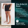 ExOfficio Men's Give-N-Go 2.0 Boxer, Breathable, Durable & Easy Clean Travel Underwear, Black, Medium view 2