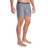 ExOfficio Men's Give-N-Go 2.0 Boxer, Breathable, Durable & Easy Clean Travel Underwear, Steel Onyx, Small view 1