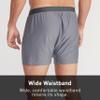 ExOfficio Men's Give-N-Go 2.0 Boxer, Breathable, Durable & Easy Clean Travel Underwear, Steel Onyx, Small view 4
