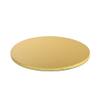 DECORATION 0931373 CAKE BOARD GOLD  40 THICKNESS 1.2 CM 16 INCH view 1