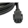 4Ft Power Extension Cord C13 to C14 Black/SJT 14/3-2PK view 3
