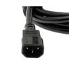 6Ft Power Extension Cord C13 to C14 Black/SJT 14/3-2PK view 2