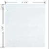 300 Pack Self Sealing Bags Clear Bags Plastic OPP Pouches, Poly Bags of Many Sizes (3 7/8" x6 5/8") view 2