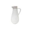 Casafina Ceramic Stoneware 56 oz. Pitcher - Taormina Collection, White | Microwave & Dishwasher Safe Dinnerware | Food Safe Glazing | Restaurant Quality Serveware view 1