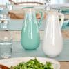 Casafina Ceramic Stoneware 56 oz. Pitcher - Taormina Collection, White | Microwave & Dishwasher Safe Dinnerware | Food Safe Glazing | Restaurant Quality Serveware view 2