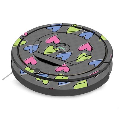 MightySkins Skin Compatible with iRobot Roomba 890 Vacuum - Girly | Protective, Durable, and Unique Vinyl Decal wrap Cover | Easy to Apply, Remove, and Change Styles | Made in The USA
