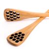 12 Pack Wooden Honey Comb Honey Stick Honey Dipper Spoon, Coffee Stiring Spoon, Tableware for Wedding or Party Favors view 2