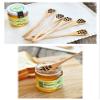 12 Pack Wooden Honey Comb Honey Stick Honey Dipper Spoon, Coffee Stiring Spoon, Tableware for Wedding or Party Favors view 3