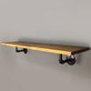 KINMADE Industrial Pipe Shelf Rustic Vintage Display Rack view 4