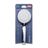 TATAY Malm Multifunctional Hand Shower 3 Functions with Water Saving System, Chrome and White, 10 cm Diameter view 2