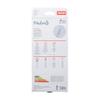 TATAY Malm Multifunctional Hand Shower 3 Functions with Water Saving System, Chrome and White, 10 cm Diameter view 3