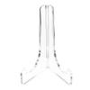 Clear Choice Single-Bend Acrylic Easel Stand | Multipurpose Easel 12.5 H, Display Flat Plates, Photos, Place Cards, Weddings, Funerals or Birthdays | Clear (H 12  X W 8  X D 7 ) view 1