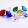 Feng Shui 4CM Crystal Diamond Rainbow Glass Beads Sphere Crystals Decorative Craft Gift W3808 (Blue) view 3