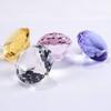 Feng Shui 4CM Crystal Diamond Rainbow Glass Beads Sphere Crystals Decorative Craft Gift W3808 (Blue) view 4