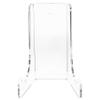 Clear Choice Double-Bend Acrylic Easel Stand 12.5 H |Table top or Wall Mount, Display, Flat Plates, Photos, Place Cards, use for Weddings, Funerals or Birthdays | Clear (H 12.5 x W 8 1/4" D x 6 3/4") view 1