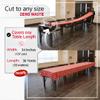 Neatiffy Disposable Plastic Table Cloth Roll | 54 in x 108 Ft Waterproof Tablecloth | Table Cover for Rectangle, Square, Round Oval Tables | Picnic, Party, Banquet, Birthdays, Weddings, Red Checkered view 4