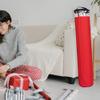 Northlight 41" Red and Clear Zip Up Christmas Gift Wrap Storage Tube Bag - Holds 15-20 Rolls view 4