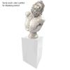 305Displays Acrylic Art Sculpture Stand Pedestal Display White 12" x 12" x 16"h view 3