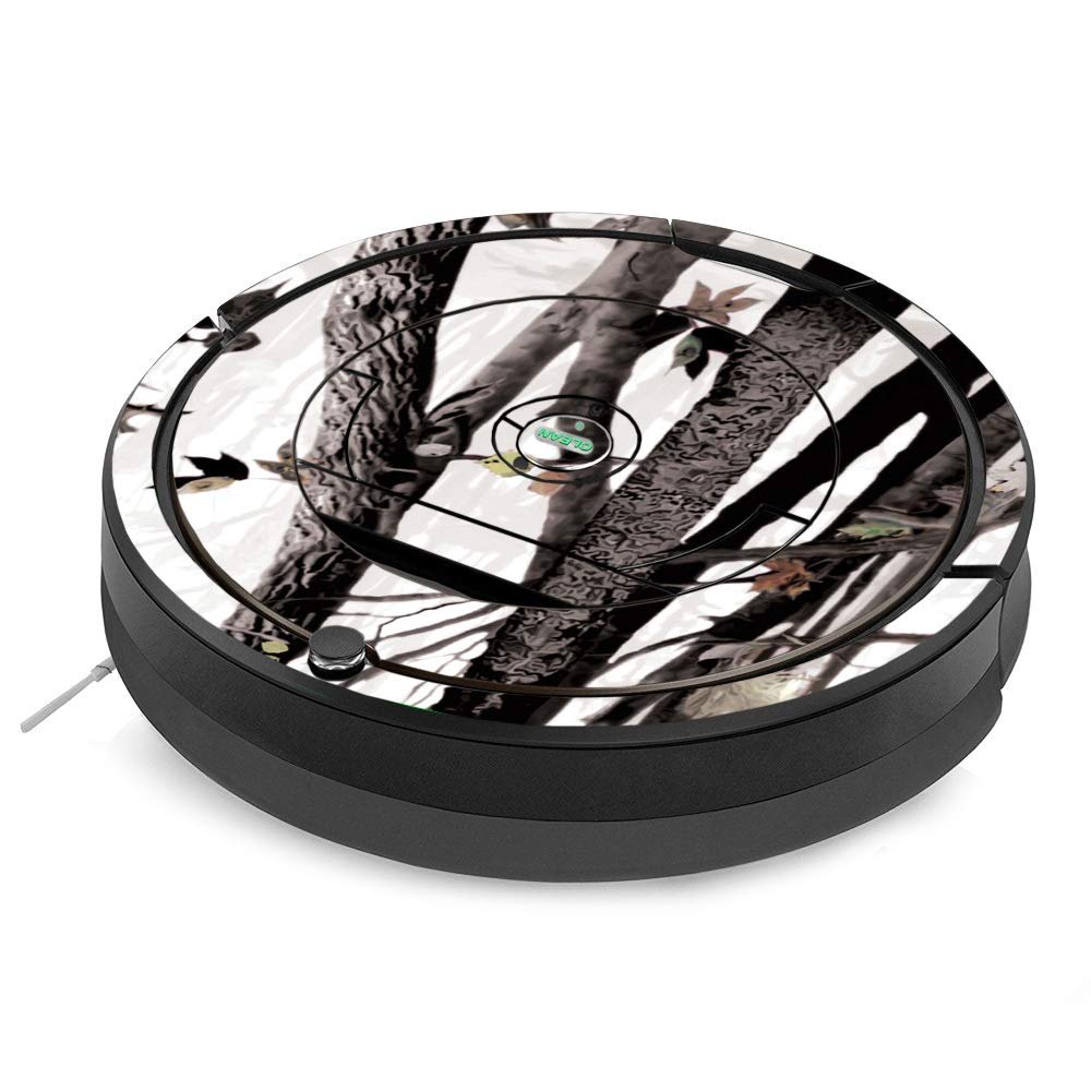 MightySkins Skin Compatible with iRobot Roomba 890 Minimal Coverage Vacuum - Artic Camo | Protective, Durable, and Unique Vinyl Decal wrap Cover | Easy to Apply, Remove | Made in The USA