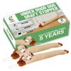 Evelots Under Door Dog Draft Stopper - Weighted - 2 Pack - Keep Cold Air, Warm Air Out - Odor, Noise, Dust, Wind Blocker - Great for Window - Full 38 Inch Long - Heavy Duty Cute Puppy - Hanging Loops view 1