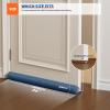MAGZO Door Draft Stopper, 36 Inch Under Door Draft Blocker Noise Stopper, Weighted Wind Blocker Draft Guard for Bottom of Door, Blue view 3