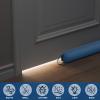 MAGZO Door Draft Stopper, 36 Inch Under Door Draft Blocker Noise Stopper, Weighted Wind Blocker Draft Guard for Bottom of Door, Blue view 4