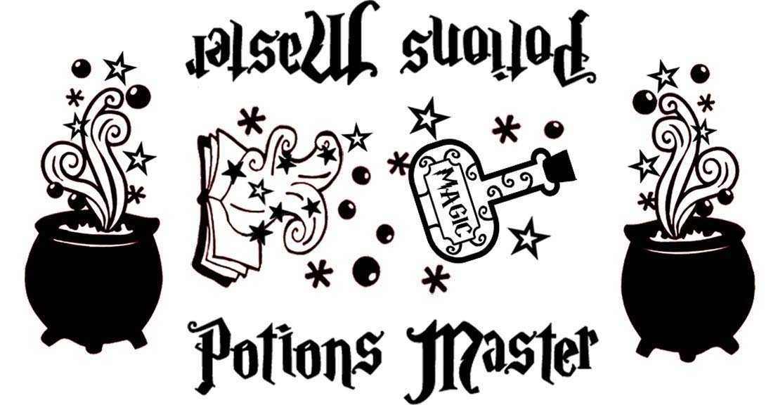 Potions Master Vinyl Decal Sticker for Kitchen Mixers