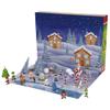 Jakks Holiday Elf Advent Calendar, Enjoy 24 Days of Fun Collectible Surprise Figures view 4