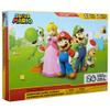 Super Mario Nintendo Advent Calendar Christmas Holiday Calendar with 17 Articulated 2.5 Action Figures & 7 Accessories, 24 Day Surprise Countdown with Pop-Up Environment [Amazon Exclusive] view 1