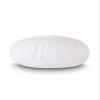 14DX2 Luxury Hypoallergenic 50/50 Fluffy Feather Poly Mix Round Pillow Insert, 100% Cambric Cotton Shell, Never Vacuum-Packed, Odorless, Made in USA view 2