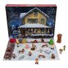 A Christmas Story Advent Calendar Includes 24 Windows Filled with Silly and Festive 1-inch Figures & Accessories! view 3