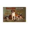 12 X 18 Vintage Metal Sign - New England Dog Show/W Wood Frame/W Wood Frame view 1