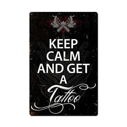 16 X 24 Keep Calm Tattoo