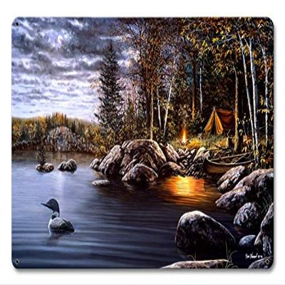 12 X 18 Satin Metal Sign - Northern Solitude