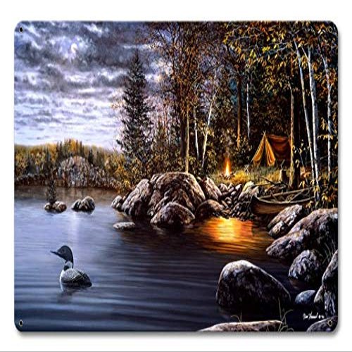 12 X 18 Satin Metal Sign - Northern Solitude