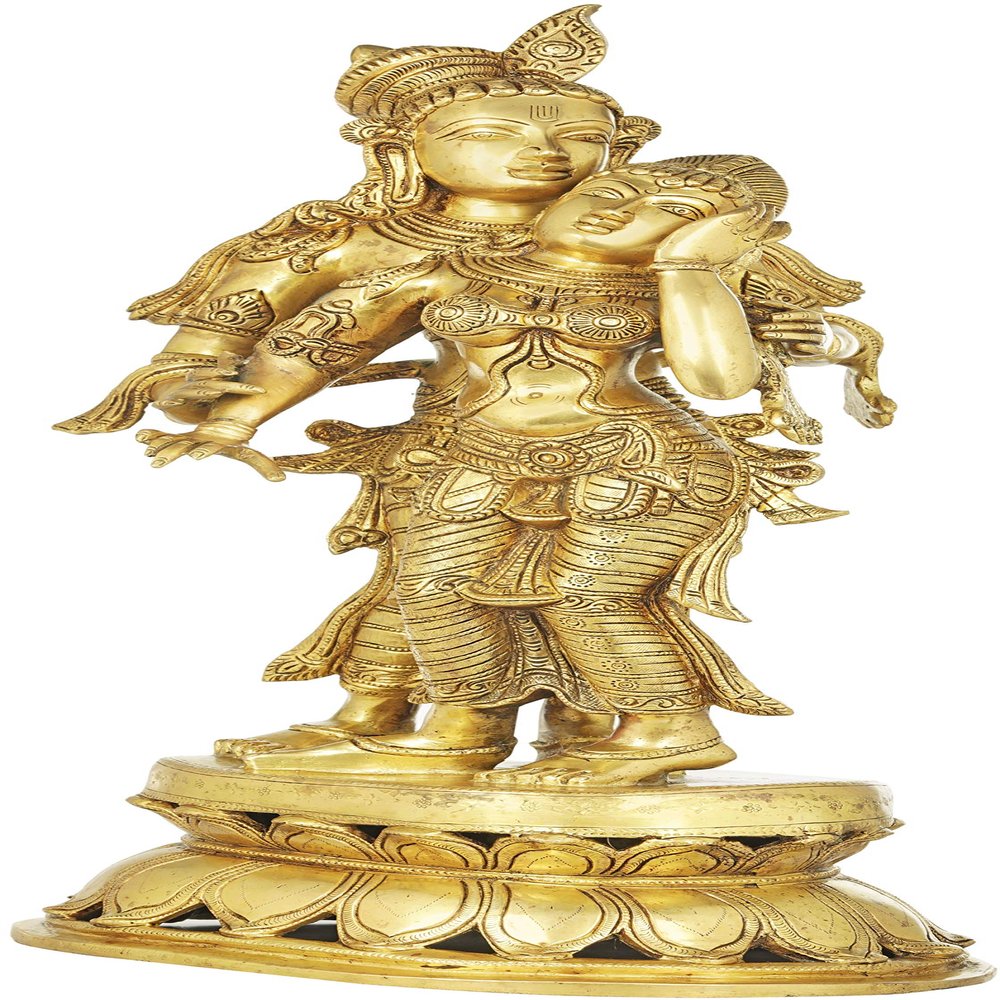 Exotic India Radha Krishna, Yellow