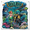 12 X 12 Satin Metal Sign - Dive Bar view 1