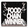 12 X 18 Satin Metal Sign - Food Chain Winner view 1