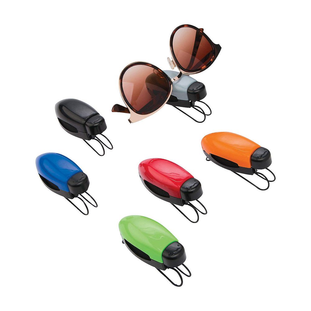 Fun Express - Glasses Visor Clips - Handy Item for Adults - Retail