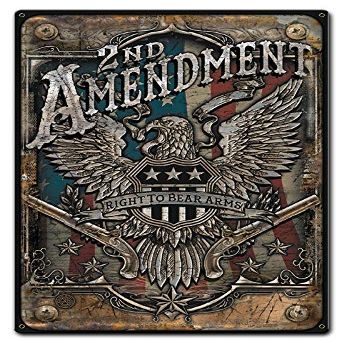 12 X 18 - Metal Sign - 2Nd Amendment