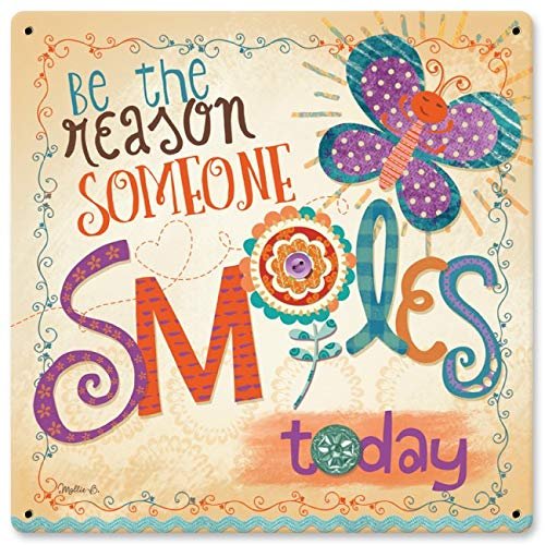 12 X 12 Satin Metal Sign - Be The Reason