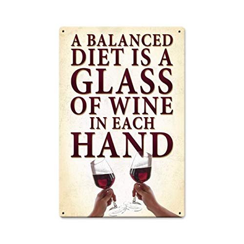 12 X 18 Vintage - A Balanced Diet