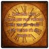 12 X 12 Satin Metal Sign - Fast Forward Time view 1