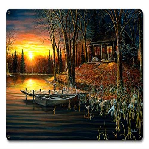 12 X 18 Satin Metal Sign - Simple Pleasure
