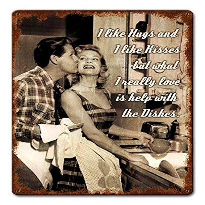 12 X 15 Satin Metal Sign - I Like Hugs