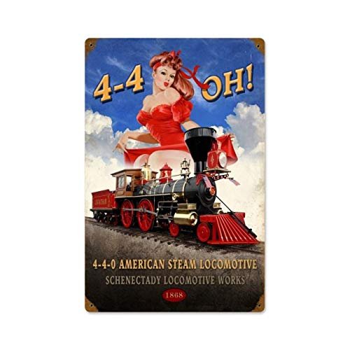 12 X 18 Metal Sign - 4-4-Oh! Pin-Up