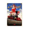 12 X 18 Metal Sign - 4-4-Oh! Pin-Up view 1