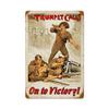 18 X 12 Vintage Metal Sign - Trumpet Calls view 1