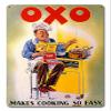 12 X 18 Satin Metal Sign - Oxo Makes Cooking So Easy/W Wood Frame/W Wood Frame view 1